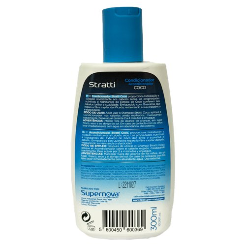 Conditioner Stratti Coconut hair hydration with keratin 300ml